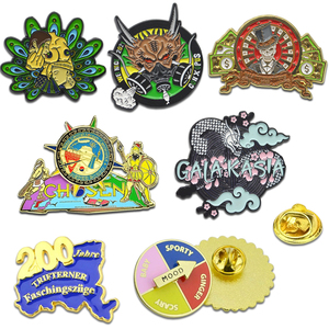 ArtigiftsOem Huy hiệu Nhà sản xuất Bán buôn Thiết kế Logo tùy chỉnh Số lượng lớn Kim loại dễ thương Kim loại cứng mềm - Product Image 3