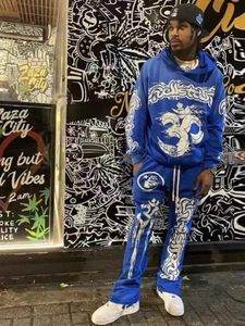 Sudadera con Capucha de Alta Gama Estilo Americano Vintage, Lavada y Desgastada, Unisex, 100% Algodón, Forro de Felpa, para Otoño - Product Image 6