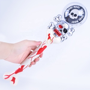 Halloween Blinkende Magie Optische Spinning Wands Bunte Led Pirate knochen bars Leucht Stick Licht Up Spielzeug - Product Image 2