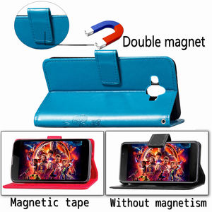 Nhiều Mẫu Ốp Da Dạng Ví Cho Samsung Galaxy J2 J3 J4 J6 J7 2018 Vỏ Bảo Vệ Di Động Ốp Hình Cỏ Ba Lá May Mắn Dập Nổi - Product Image 3