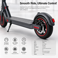 Trottinette électrique urbaine légère grise, moteur puissant, batterie grande capacité, freinage double nid d'abeille, idéale pour les trajets quotidiens au bureau et à l'école