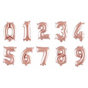 Globos de aluminio grandes color oro rosa para el Día de la Madre, graduaciones, fiestas, eventos, decoraciones para adultos - Product Image 1