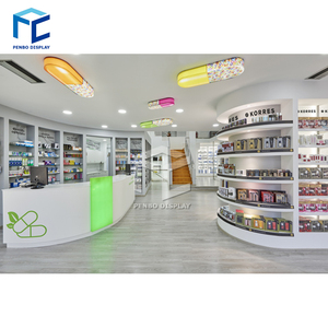 Arredamento per Farmacia, Espositore per Medicinali, Design del Bancone Farmaceutico in Vendita - Product Image 5