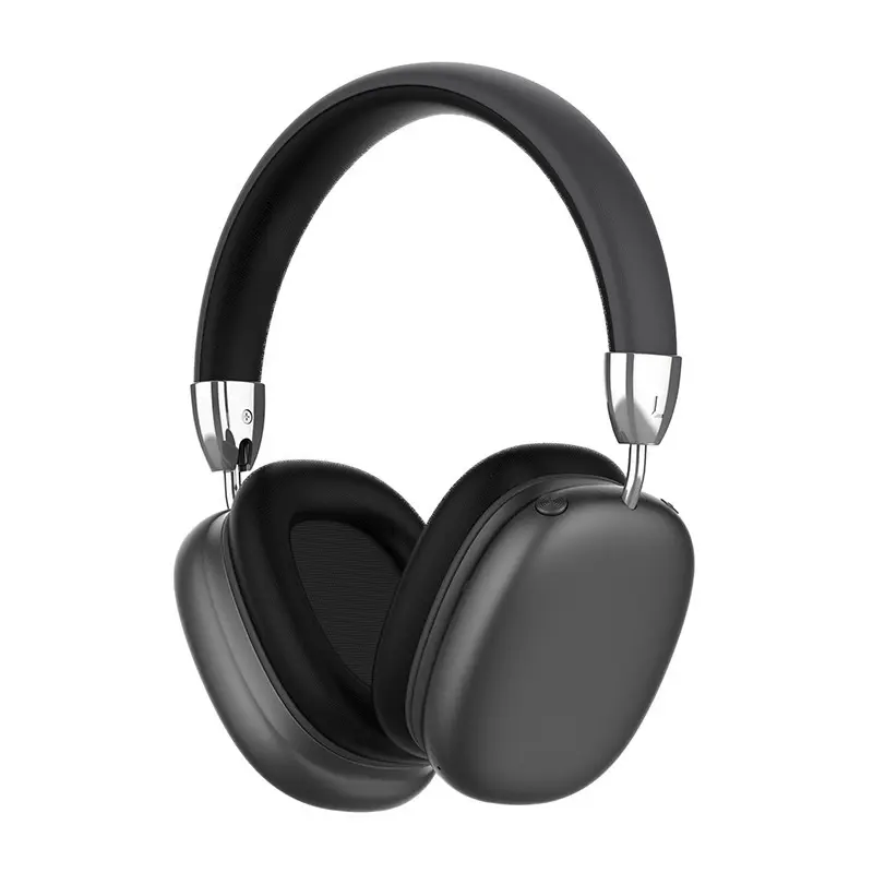 P9 Pro Max headphone nirkabel, Headset P9 Pro Max olahraga dengan mikrofon suara Stereo tahan air
