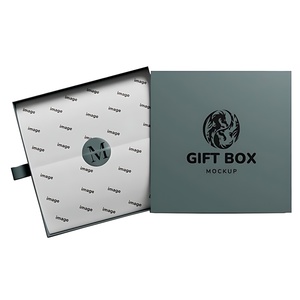 Gift Product Mailing Shipping Custom Logo Printed Sleeve Drawer Sliding Packaging Personalized Box With <b>Tissue</b> <b>Paper</b> and Sticker - Product Image 1
