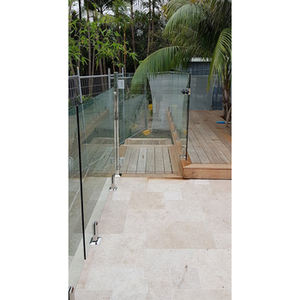 Balustrade en <span class=keywords><strong>verre</strong></span> sans cadre en <span class=keywords><strong>fibre</strong></span> <span class=keywords><strong>de</strong></span> <span class=keywords><strong>verre</strong></span> pour balcon, finition givrée - Product Image 1