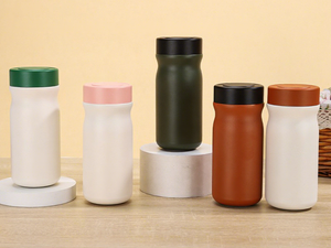 Nueva Taza de Café de Viaje Simple y Mini, de Acero Inoxidable 316, Doble Capa, Aislada al Vacío, Mantiene la Temperatura de 6 a 12 Horas, para Exteriores, Venta al Por Mayor - Product Image 1