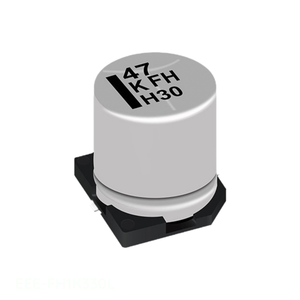 Condensador Original EEE-FH1K330L CAP ALUM 33UF 20% 80V SMD de Montaje en Superficie 33 uF - Product Image 1