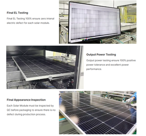 Panel Solar JA de 700w-715w, Silicio Monocristalino de Media Celda, Panel Solar Jinko con Certificado TUV, Energía, Cristal Frontal - Product Image 5