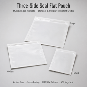 Sachet plat <span class=keywords><strong>opaque</strong></span> en film coextrudé PET/PE thermoscellable de qualité alimentaire pour l'emballage de snacks, bonbons et biscuits sur comptoir - Product Image 3