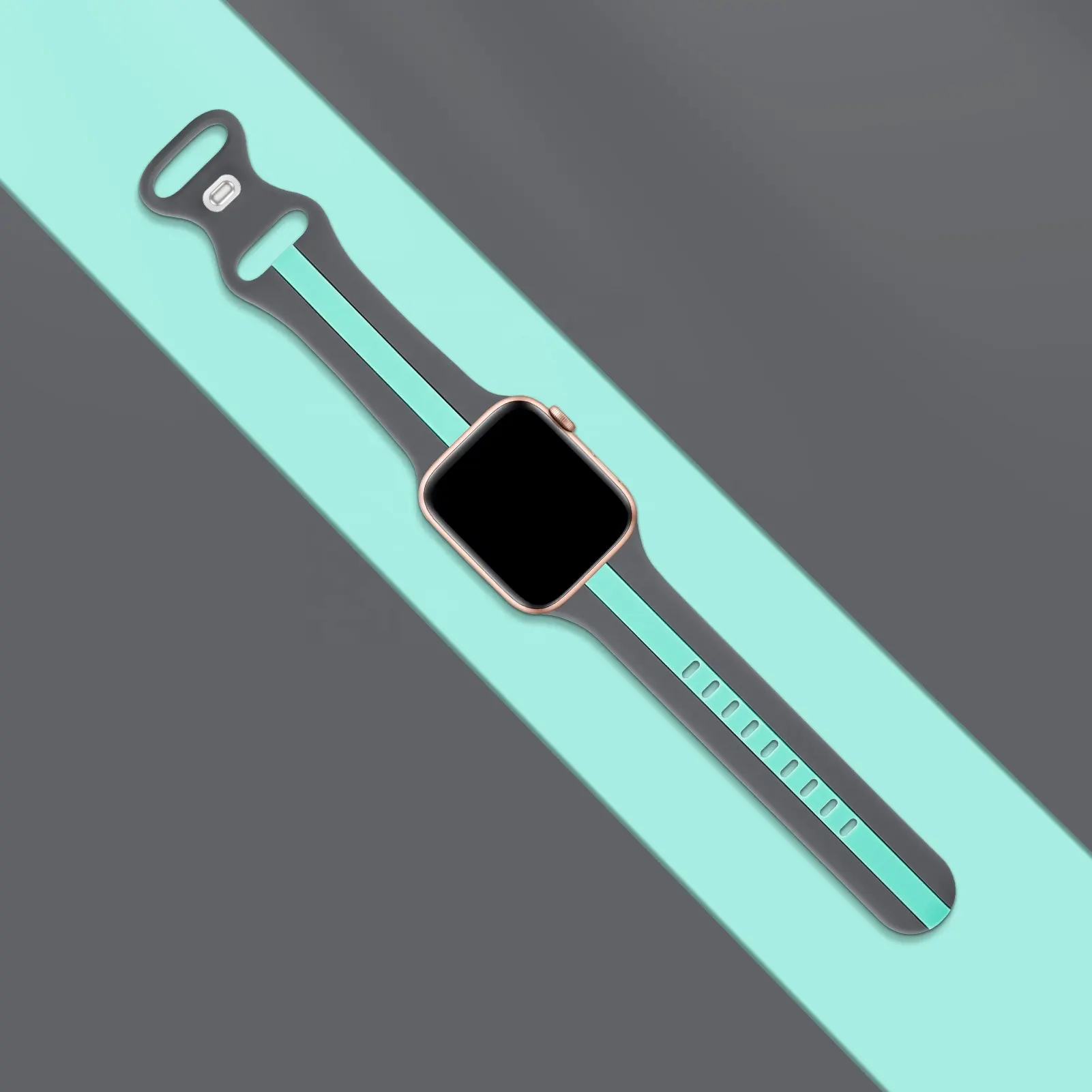 silicone sport replacement band for apple watch straps unique design for apple Ultra i watch series 8 band