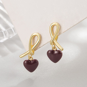 Aretes de Plata de Alta Calidad, Aretes Colgantes en Oro y Plata, Aretes de Plata 925, Pendientes de Aro, Aretes de Plata Coreanos - Product Image 1