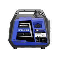 Générateur à essence silencieux 1600W 2kW pour la maison, inverseur de puissance à essence léger