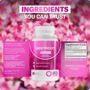 Vente en gros et dropshipping de capsules d'extrait de racine de betterave <span class=keywords><strong>Rosa</strong></span> <span class=keywords><strong>Bella</strong></span> TK, soutien immunitaire pour adultes, santé intestinale, complexe vitaminique - Product Image 4