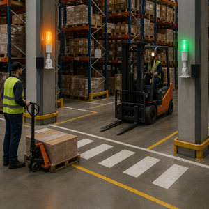 868Mhz Wireless PTL Lighting Aisle Sorting Gateway Controlled Indicator <strong>Warehousing</strong> Picking Markers Tunnel Light - Product Image 5