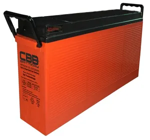 OEM brand name 150ah 12V GEL AGM front terminal battery for solar panel
