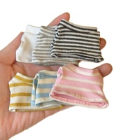 Gilet en tricot pour poupée Labubu 4.0 de 10 cm, vêtements pour mini-poupée de quatrième génération, vente en gros, gilet extensible, t-shirt, design indépendant