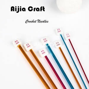 11: بيع بالجملة عالية الجودة أفغان الألومنيوم مجموعة الحياكة إبرة ديي الحرفية needles متماسكة - Product Image 5