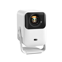 Projecteur LCD Mini Portable HY350 avec Support - Projecteur de Cinéma Maison Compact et Léger pour Soirées Cinéma Intérieures/Extérieures