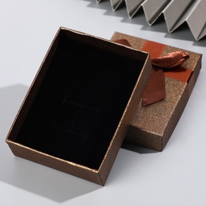 定制空硬纸板礼品盒，用于蝴蝶结丝带和袜子组织的珠宝存储 - Product Image 4