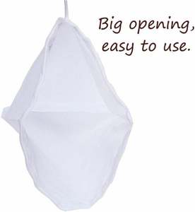 Commercial Grade Reusable All Purpose Food <b>Strainer</b> Food Grade BPA-Free Fine <b>Mesh</b> Nylon Cheesecloth - Nutmilk, Juices - Product Image 2