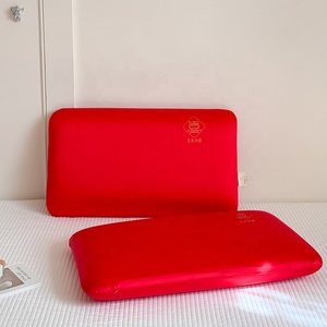 Thoải Mái Ergonomic Khách Sạn Cấp Không Áp Lực Bộ Nhớ Bọt Hiện Đại Rắn 200TC Chống Bụi Mite Trọng Lượng Nhẹ Cưới Màu Đỏ Cổ - Product Image 2