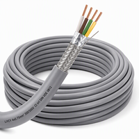 Kabel Kontrol Fleksibel LiYCY 300/500V Berpelindung Anyaman Tembaga Berlapis Timah Multi Inti untuk Sinyal dan Data DIN VDE 0812 Bersertifikasi CE