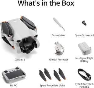 Mini drone RC 3 pour débutants avec caméra vidéo 4K HDR, prise de vue verticale réelle, autonomie de batterie améliorée pour tous les niveaux de compétence - Product Image 5