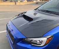Capot moteur avant en fibre de carbone pour Subaru WRX/STI Impreza 11e génération 2015-2021