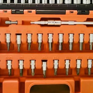 Ensemble d'outils OEM de <span class=keywords><strong>94</strong></span> pièces avec boîte Kit d'outils à main général avec boîte à outils pour la réparation automobile domestique Mallette de rangement Sets de clés à douille - Product Image 4