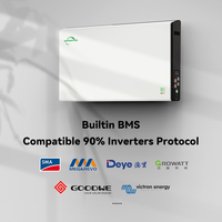 Système solaire complet comprenant panneau solaire 9 kWc, batterie 10 kWh, onduleur 10 kW, système de stockage d'énergie solaire hybride 8 kW