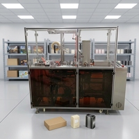 Machine d'emballage automatique à haute productivité pour l'emballage alimentaire, les étuis de parfum, les jeux CD, l'enveloppement de films plastiques