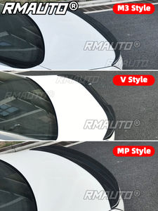 Aileron de coffre arrière style M4 en fibre de carbone F10 pour BMW F10 F11 F18 Série 5 M5 2011-2017, lèvre d'aileron arrière, style automobile - Product Image 2