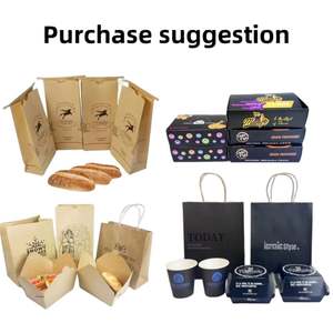 Sacs en papier blancs anti-graisse pour pain, biscuits, beignets, croissants, rouleaux de crêpes, appréciés des clients des restaurants - Product Image 6