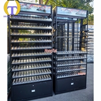 Vitrine de présentation de cigarettes avec poussoir pour supermarché en gros de Guangzhou HongTai