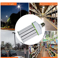 50 watts 5000K E39 E40 LED ampoule de maïs 19,500 Lumens remplacer 400 watts ampoules aux halogénures métalliques éclairage extérieur de la rue
