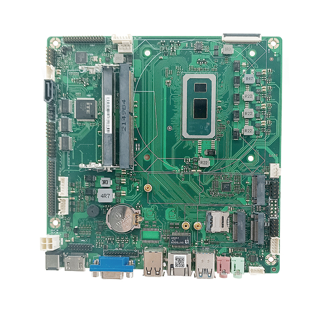 Industrial Mini PC MainBoard Intel Core I5 8365U I5 10210U Dual Ddr4 Max 64GB 2*usb3.0 2*usb2.0 Mini ITX Motherboard with LVDS