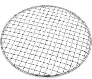Directo de fábrica, malla de alambre de acero inoxidable de grado alimenticio, parrilla para barbacoa, rejilla, rejilla, bandeja de cocina desechable para exteriores/interiores para - Product Image 1