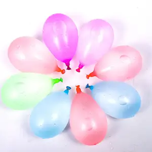 Summer hot selling magic latex water balloon 111pcs per bag small self sealing water balloon