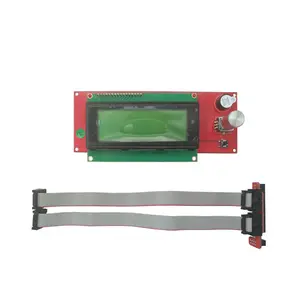 SD soket ile 3D yazıcı LCD 2004 ekran modülü, 30cm tel, 3D yazıcılar için LCD ekran monitör