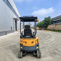 Mini-excavatrice à chenilles hydraulique de 1 tonne à moteur EPA, petite machine de terrassement, moteur Briggs & Stratton 6800W, prix usine