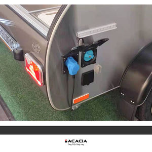 Conector de Entrada de Agua para Autocaravanas Pequeñas, Impermeable IP44, Blanco/Negro, Funcionamiento Suave, Sistema Eléctrico para Vehículos Recreativos - Product Image 4