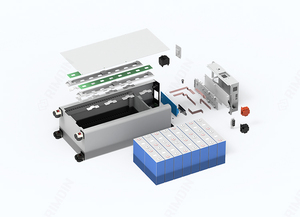 Hệ thống lưu trữ năng lượng gia đình pin lithium up điện dự phòng 51.2V 200AH 280ah 300ah 10kwh 15kwh 5kwh Pin LiFePO4 - Product Image 3