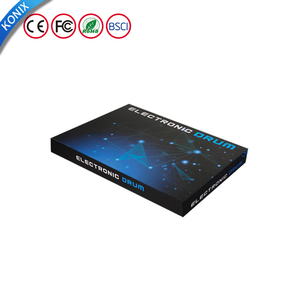 9 pad nhạc cụ bộ gõ pin Silicone trống Bộ trống Kit trẻ em Quà Tặng Trò chơi câu đố - Product Image 2