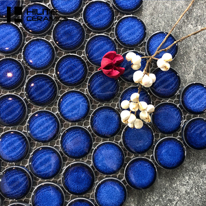 <span class=keywords><strong>Azulejo</strong></span> de <span class=keywords><strong>mosaico</strong></span> azul de porcelana 3d estilo europeo, nuevo producto en China - Product Image 6