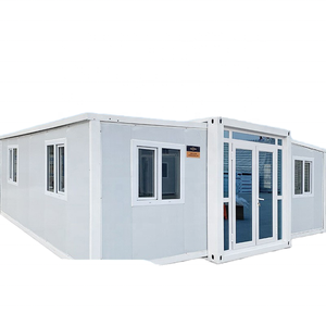 Casa Container Prefabbricata Espandibile 20 ft <span class=keywords><strong>40</strong></span> ft, Villa Moderna Modulare Smontabile a Basso Costo con 2-3 Camere da Letto per Abitazione - Product Image 1