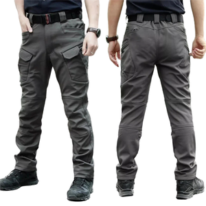 Hotselling pour hommes <span class=keywords><strong>Pantalon</strong></span> tactique coupe-vent hydrofuge pour hommes <span class=keywords><strong>Pantalon</strong></span> ripstop avec coquille souple en tissu respirant personnalisé - Product Image 1