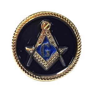 China OEM Schwarze Freimaurer-Anstecknadeln Gestalten Sie Ihre Eigene Freimaurerische Anstecknadel - Product Image 3