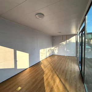 Contenedor de estructura de acero de fácil montaje de 40 pies, edificio de oficinas prefabricado, cabina de Apple para escuela, centro comercial, hotel, casa al aire libre - Product Image 4