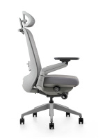 Chaise de bureau ergonomique moderne en maille PP de haute qualité, pivotante, réglable en hauteur et avec appui-tête, vente en gros Chine